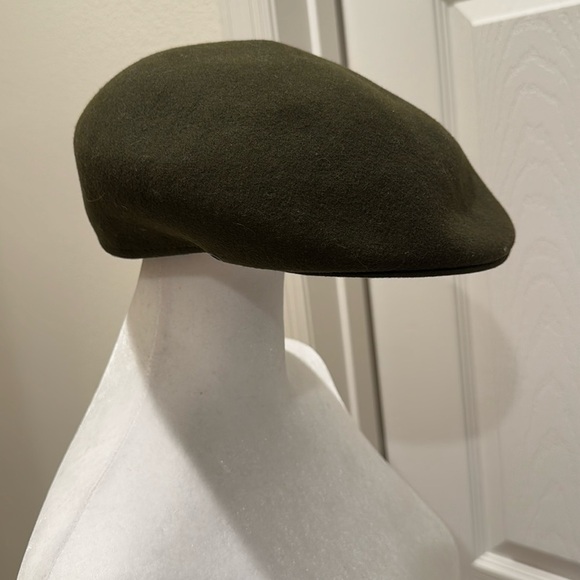 Vintage KANGOL Wool Hat Cabbie Newsboy Cap  Brown  Carimac England Size Small - Picture 1 of 9